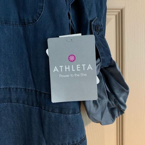 Athleta Denim Dress - Picture 3 of 5